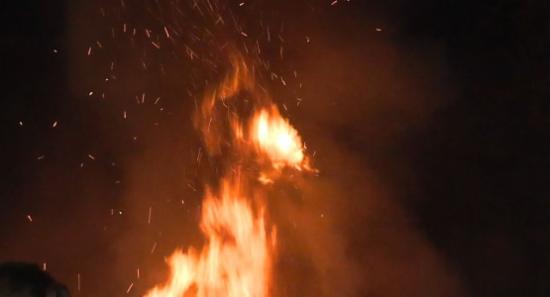 Fire Breaks Out at Timber Warehouse in Wadduwa